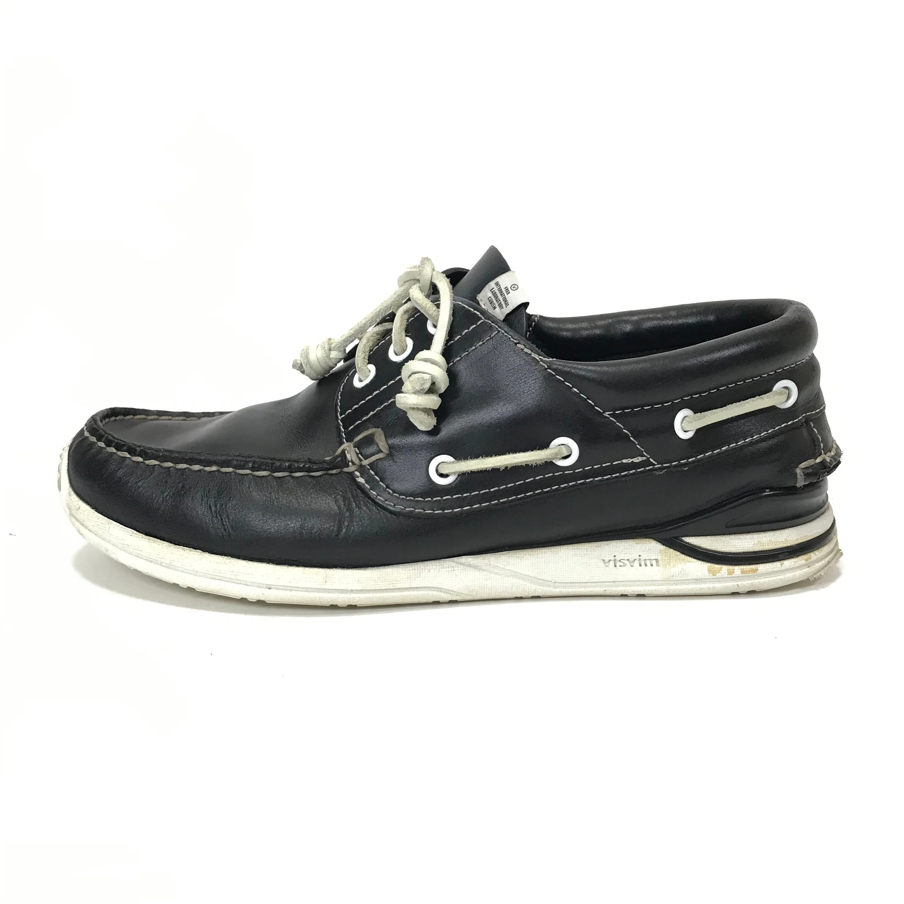 [10]  Visvim Hockney Folk Leather Black