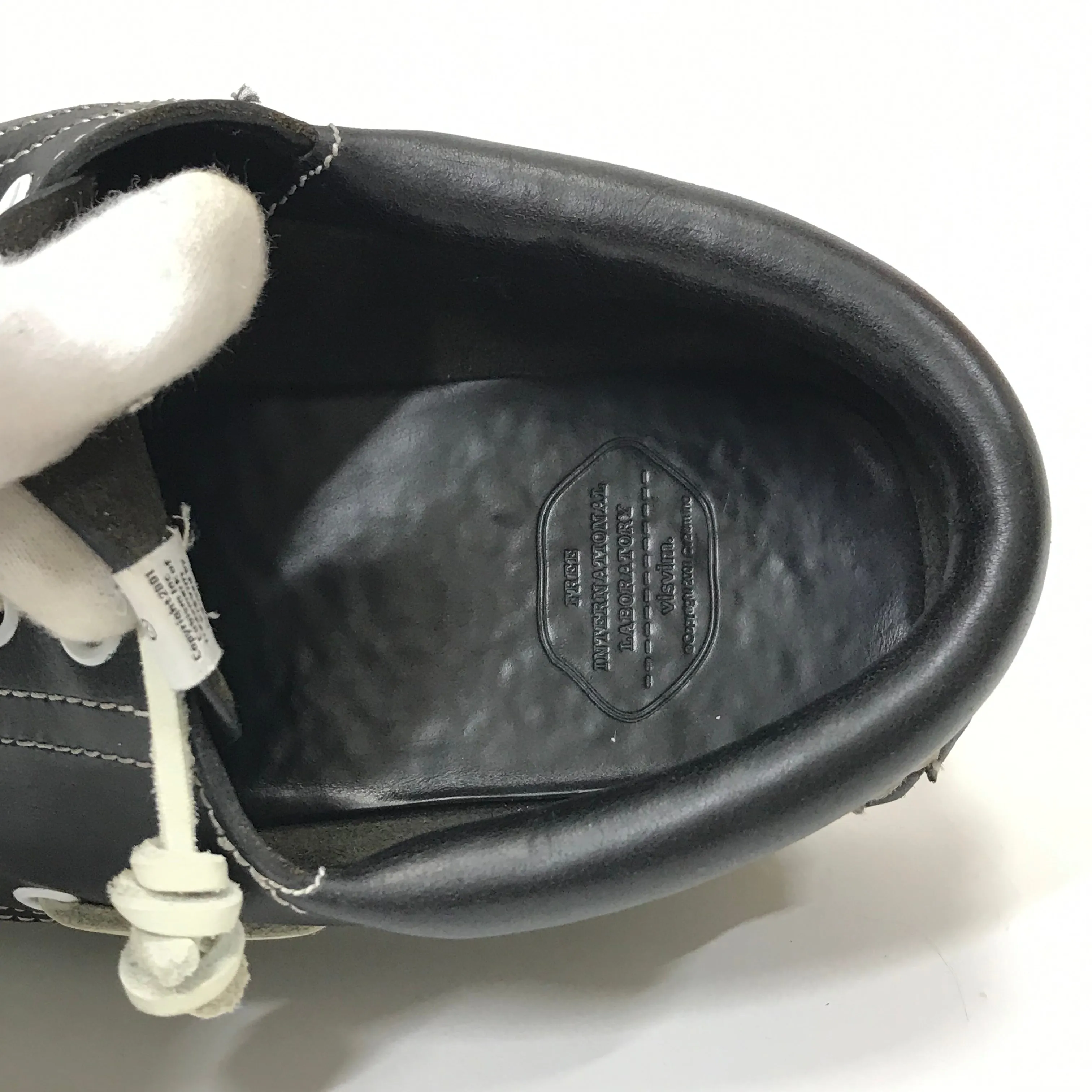[10]  Visvim Hockney Folk Leather Black