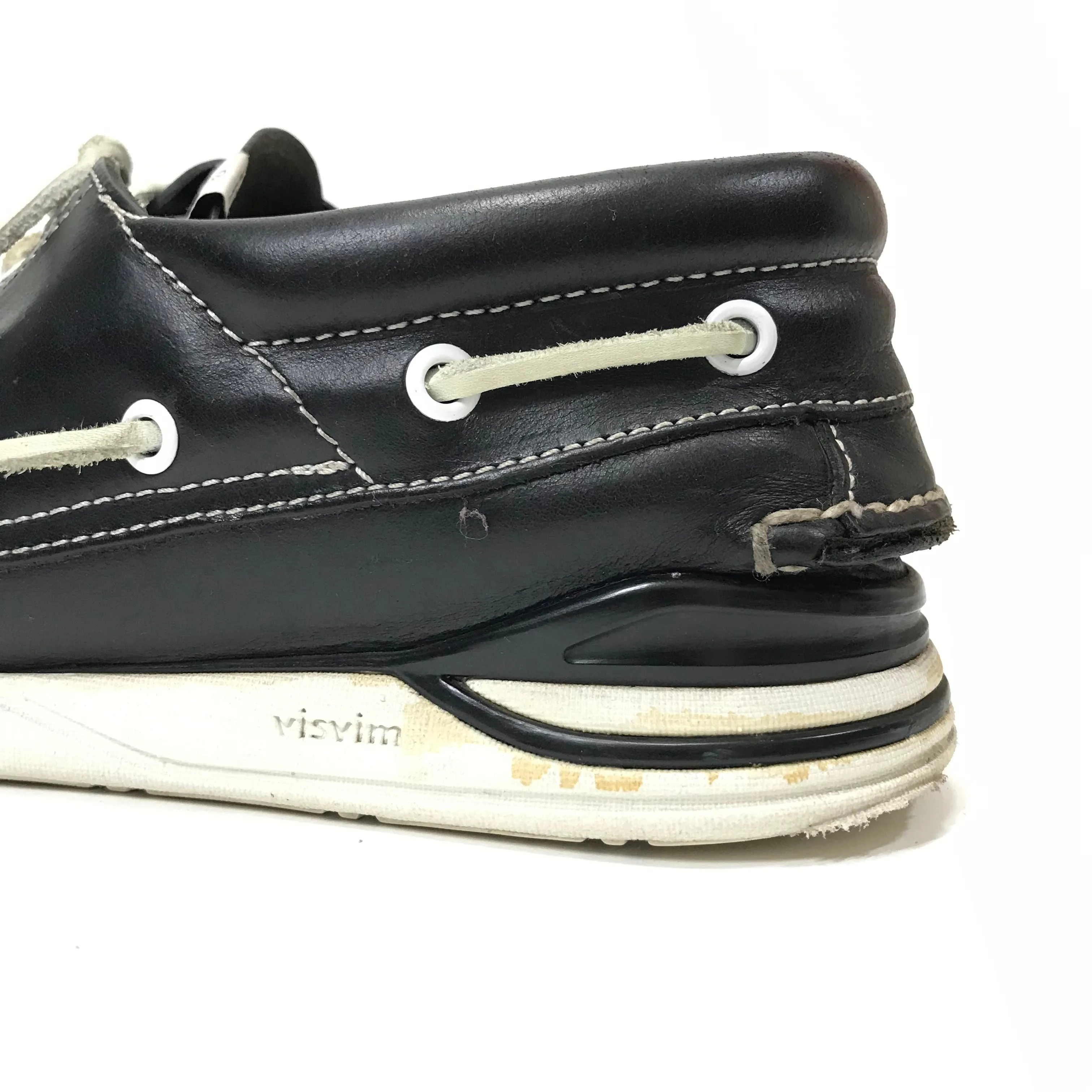 [10]  Visvim Hockney Folk Leather Black