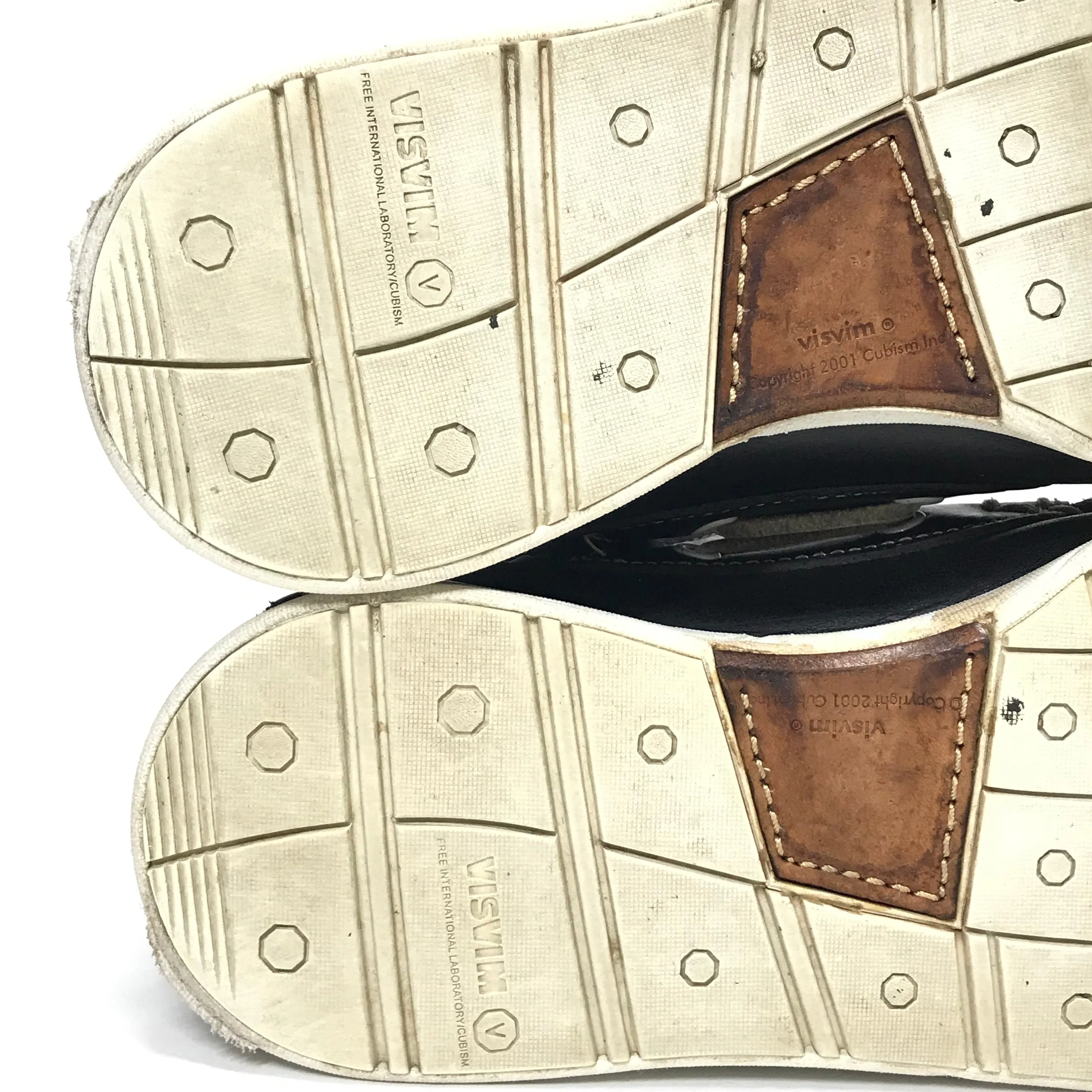 [10]  Visvim Hockney Folk Leather Black