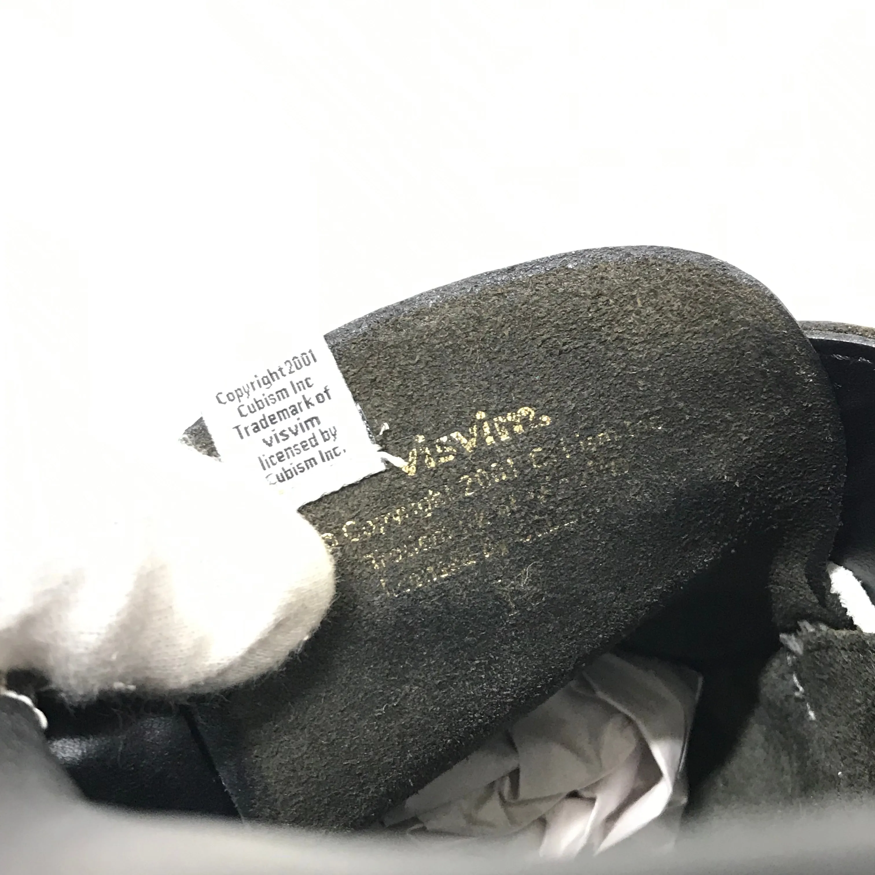 [10]  Visvim Hockney Folk Leather Black