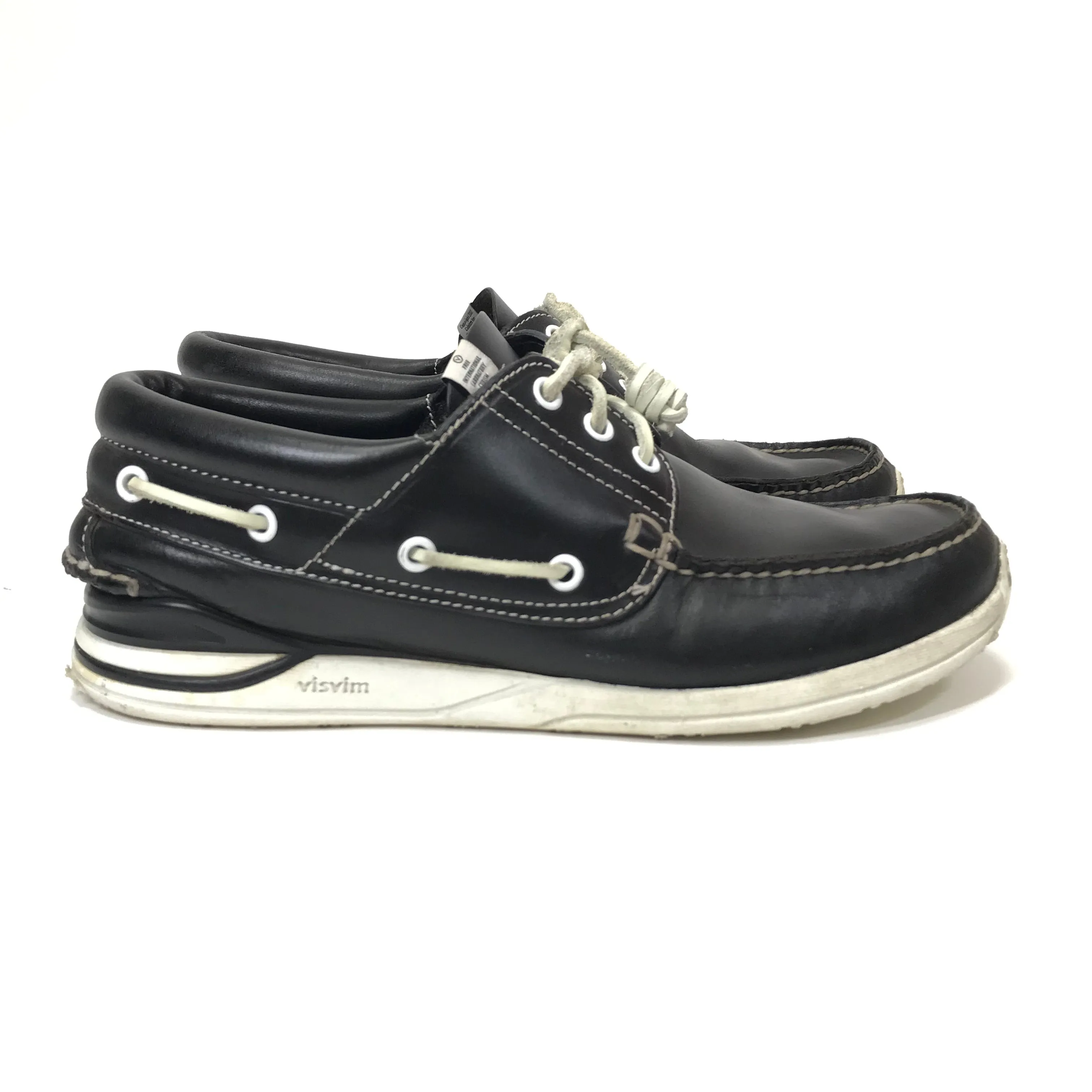 [10]  Visvim Hockney Folk Leather Black