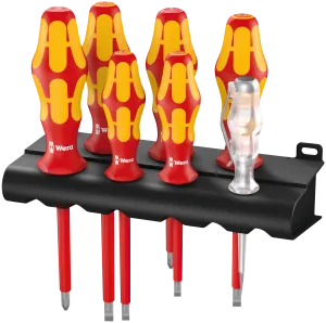 160 i/7 Rack screwdriver set Kraftform Plus Series 100, voltage tester and rack