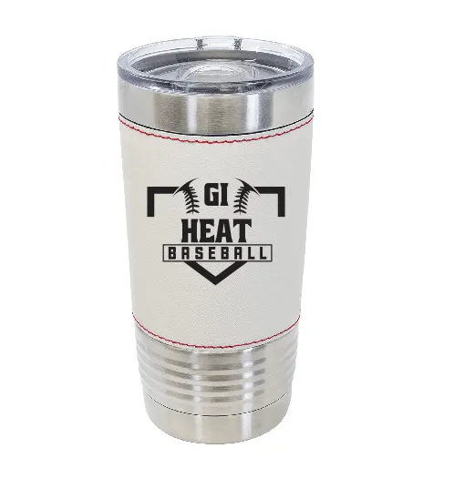 20 oz. Baseball Tumbler with Slider Lid