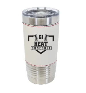 20 oz. Baseball Tumbler with Slider Lid