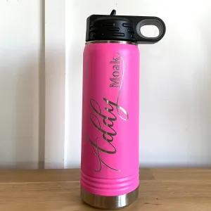 20oz Double Wall Insulated Personalized Waterbottle