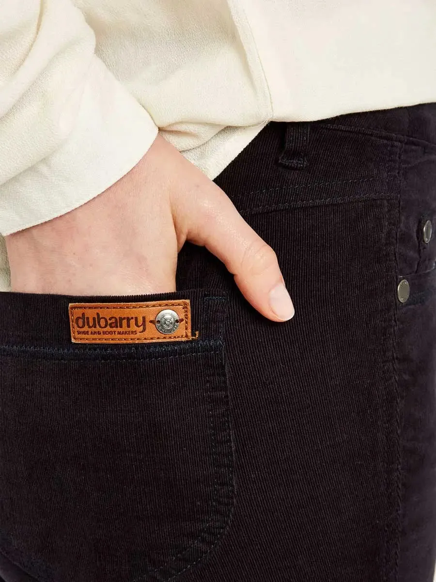 40% OFF DUBARRY Honeysuckle Ladies Skinny Pincord Jeans - Navy - Size: UK 8