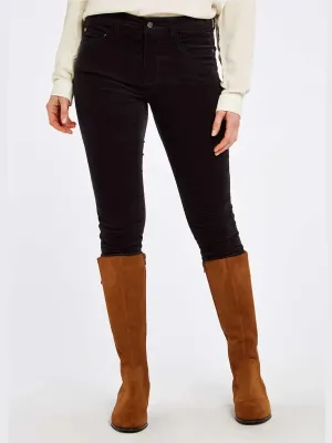 40% OFF DUBARRY Honeysuckle Ladies Skinny Pincord Jeans - Navy - Size: UK 8