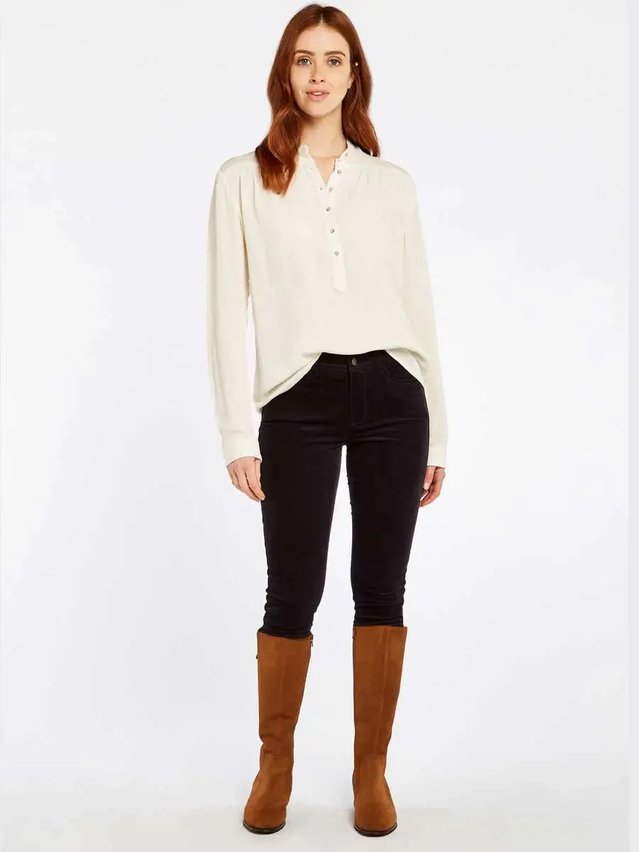 40% OFF DUBARRY Honeysuckle Ladies Skinny Pincord Jeans - Navy - Size: UK 8