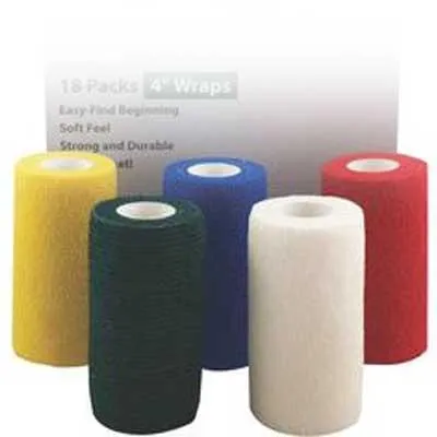 AC1065-001--Red Bandage FlexWrap 4"
