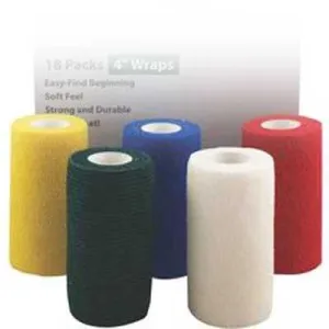 AC1065-001--Red Bandage FlexWrap 4"