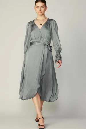 Aloe Vera Wrap Dress
