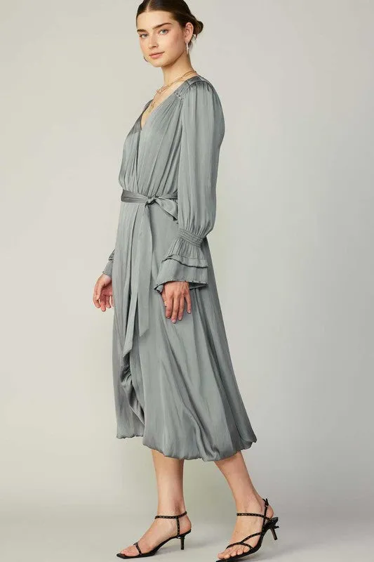 Aloe Vera Wrap Dress