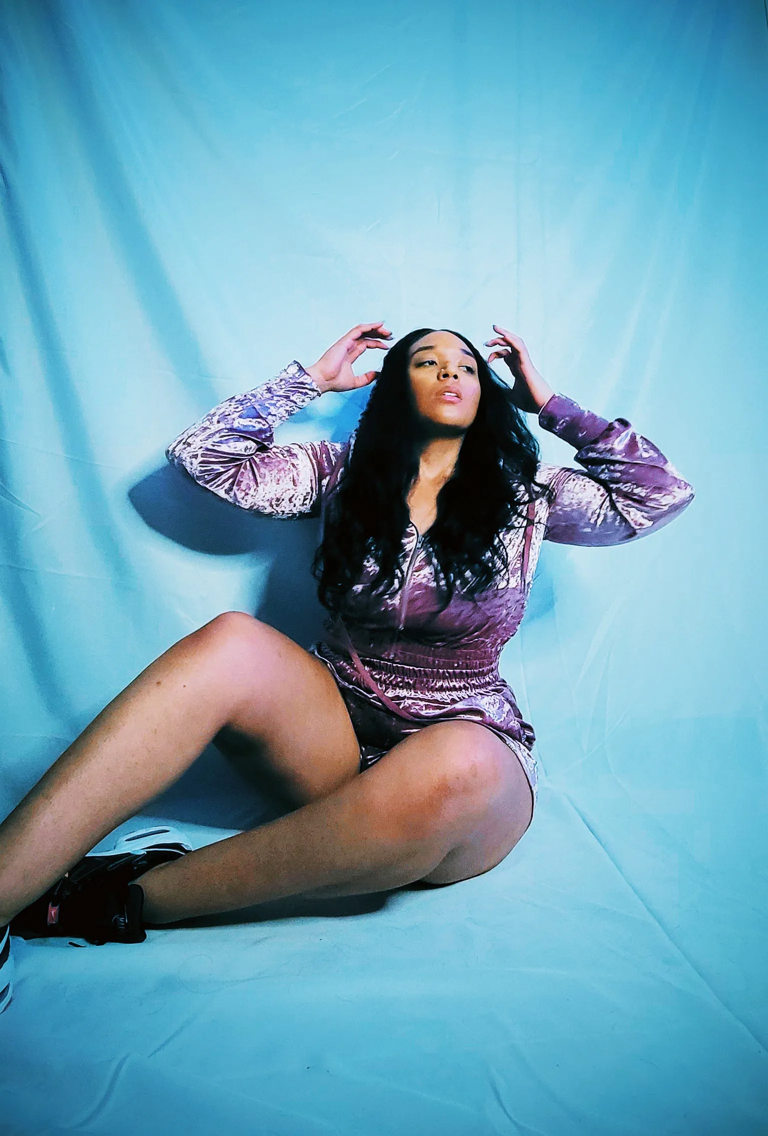 Amelia Velour Hoodie