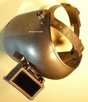 ARC WELDING HELMET WITH FLIP UP LENS - BRAND NEW.
