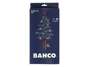 Bahco Xmas Be-9882Sl Ergo Slim Vde Insulated Screwdriver Set, 5 Piece
