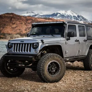 Baja Designs Jeep JK OnX6  50 Inch Roof Mount Light Kit - Jeep 2007-18 Wrangler JK