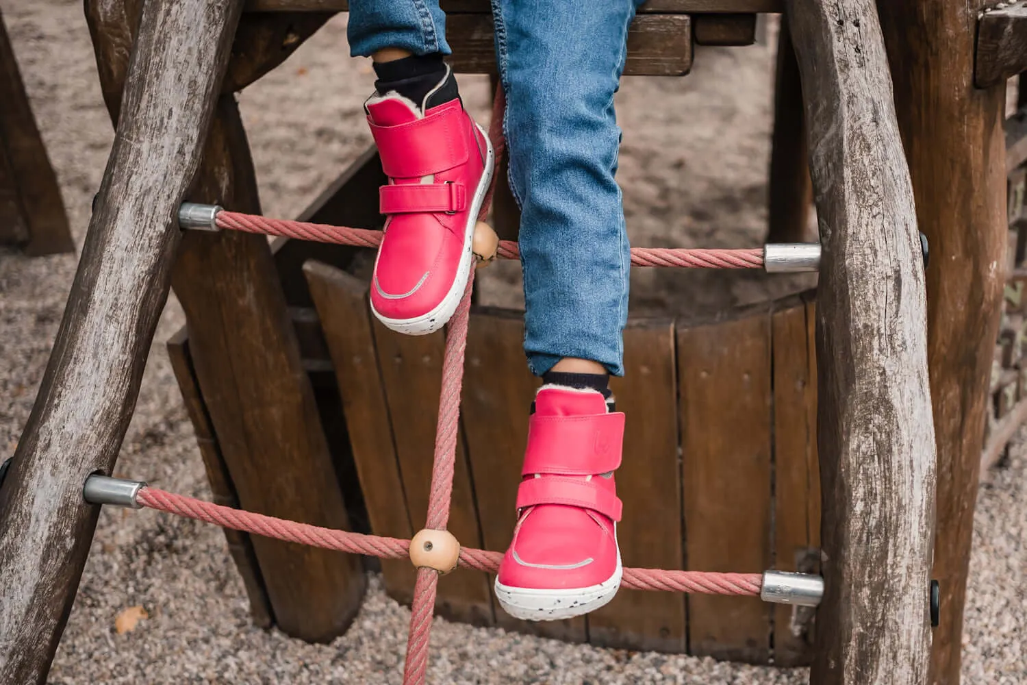 Be Lenka Kids Winter barefoot Be Lenka Panda 2.0 - Raspberry Pink