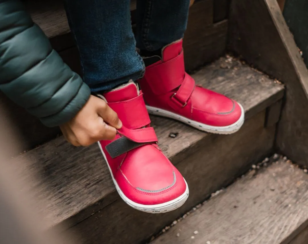 Be Lenka Kids Winter barefoot Be Lenka Panda 2.0 - Raspberry Pink