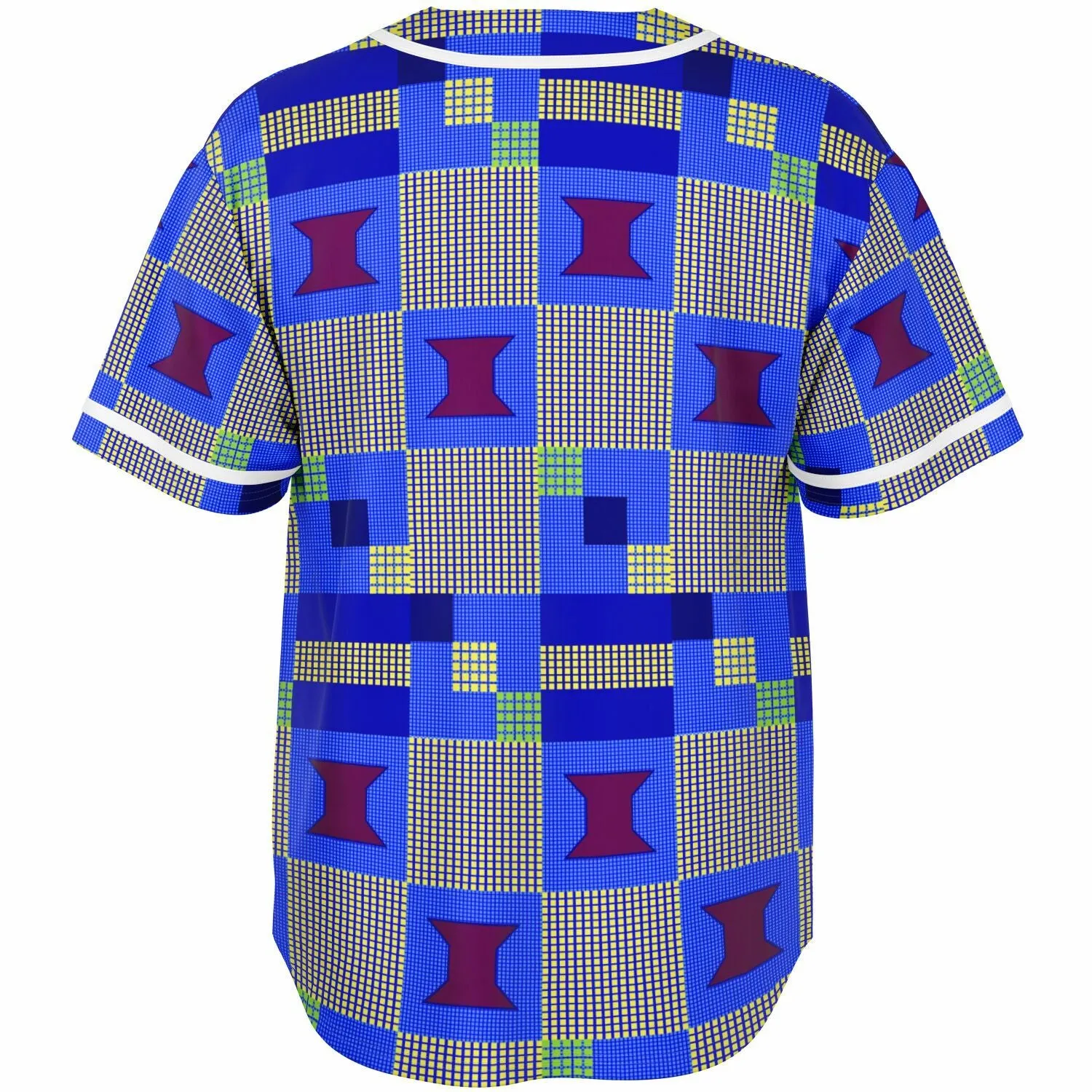 Biyi African Print Baseball Jersey