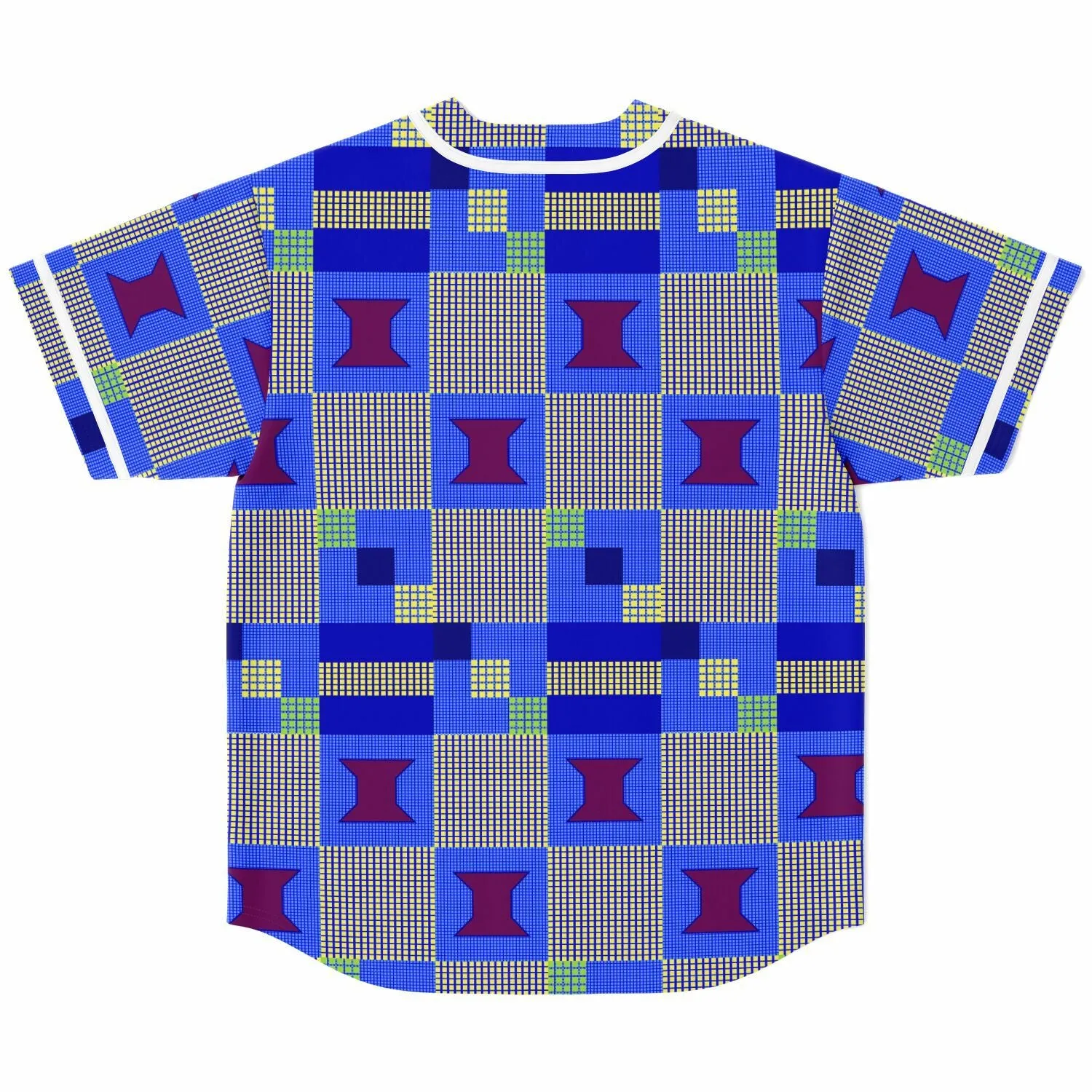Biyi African Print Baseball Jersey