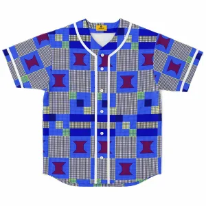 Biyi African Print Baseball Jersey