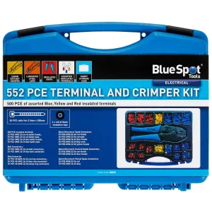 BlueSpot Terminal And Crimper Kit 552 Piece