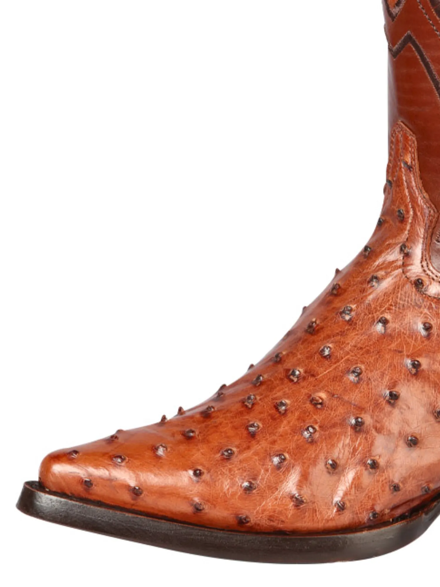 Botas Vaqueras Exoticas de Avestruz Original para Hombre 'Centenario' - ID: 170609