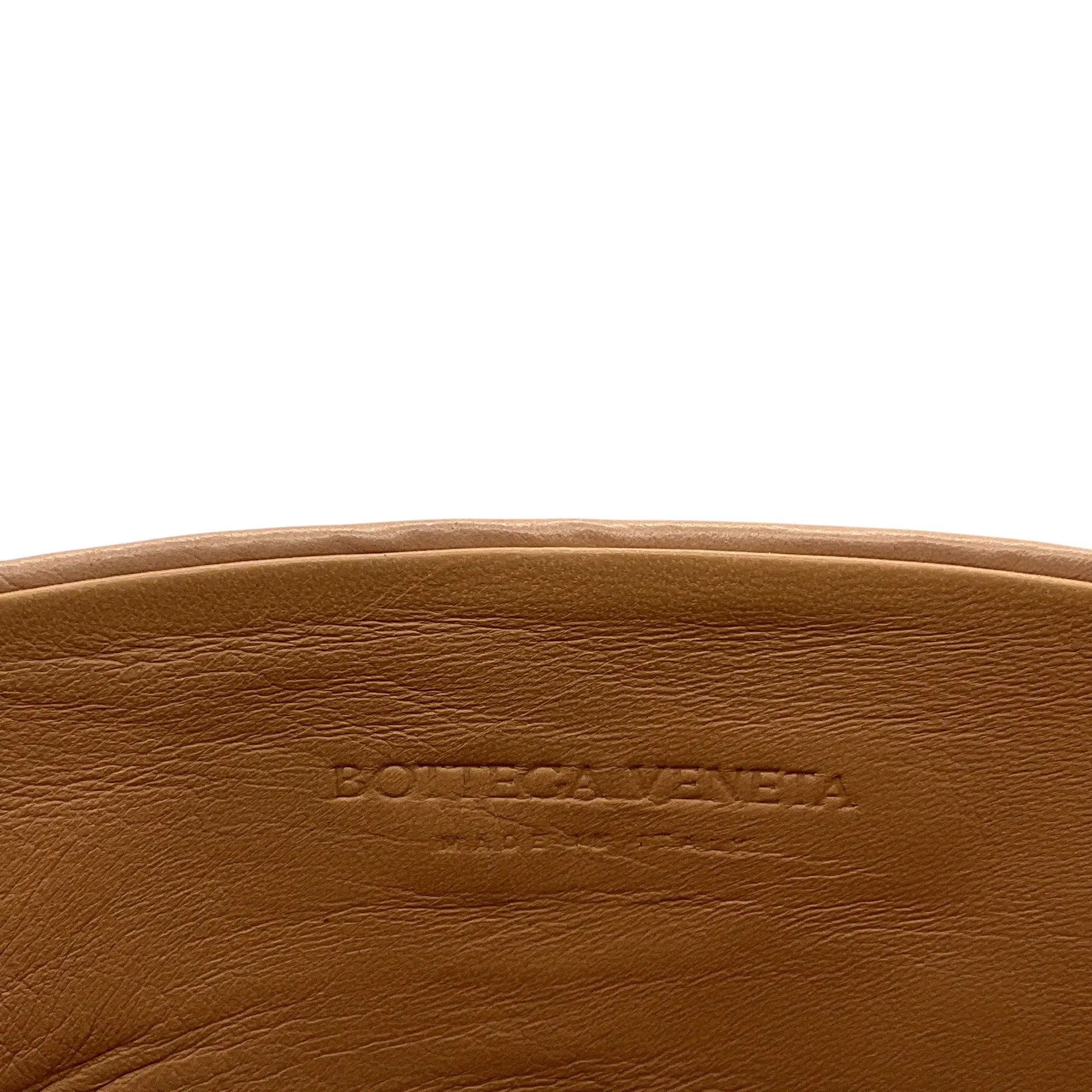 Bottega Veneta Beige Leather Ankle Boots