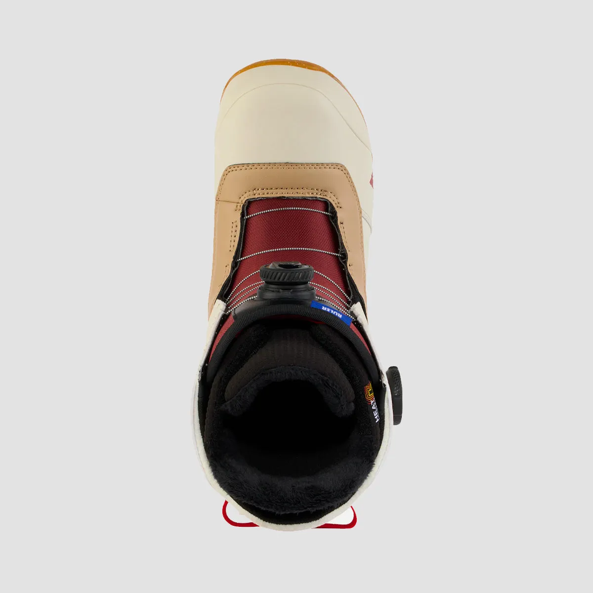 Burton Ruler BOA Snowboard Boots Stout White/Red