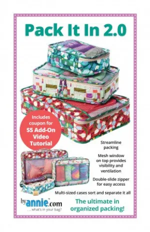 ByAnnie Pattern PACK IT IN 2.0