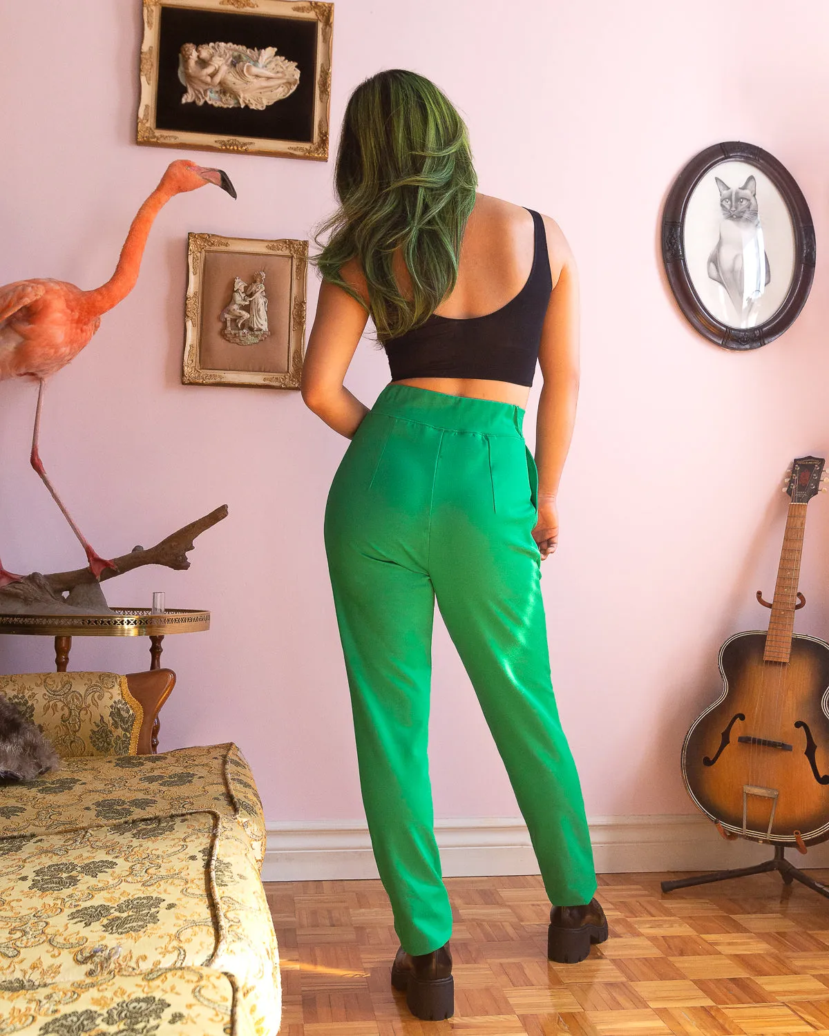 California Nights | Pleated Stretch Pants