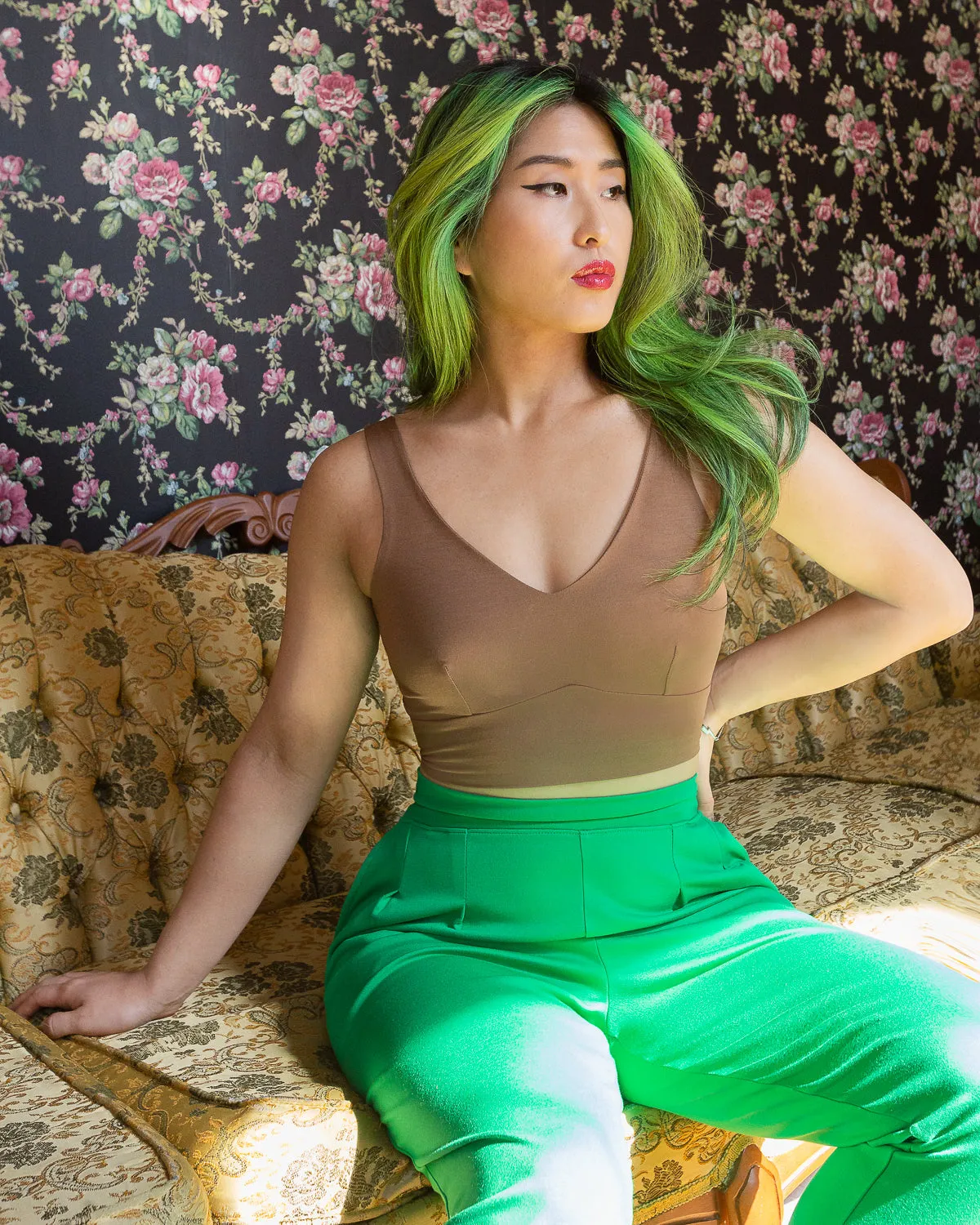 California Nights | Pleated Stretch Pants