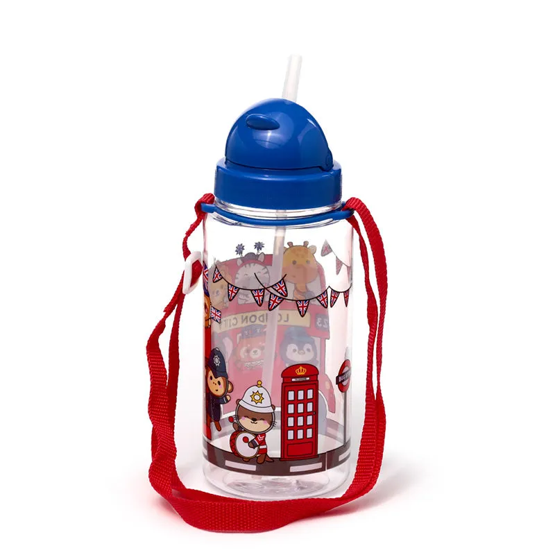 Children's Shatterproof Water Bottle 450ml - Adoramals London