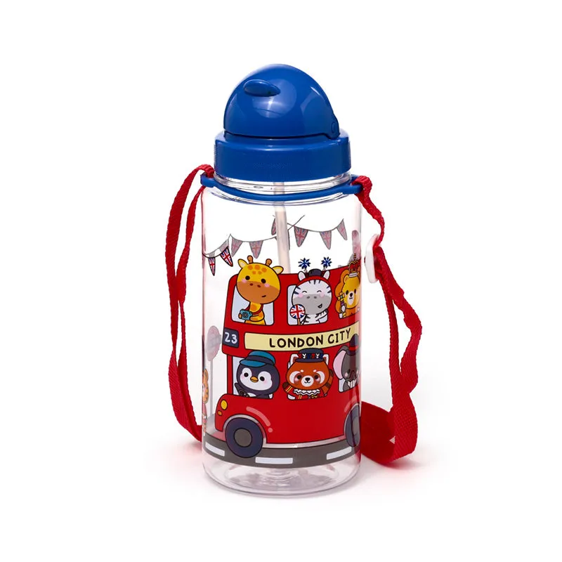 Children's Shatterproof Water Bottle 450ml - Adoramals London