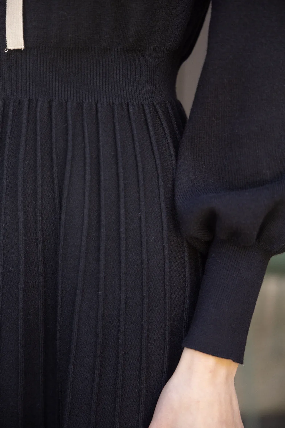 Classic Cozy Midi Dress