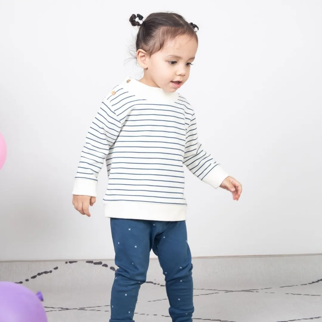 Classic Navy Star Leggings