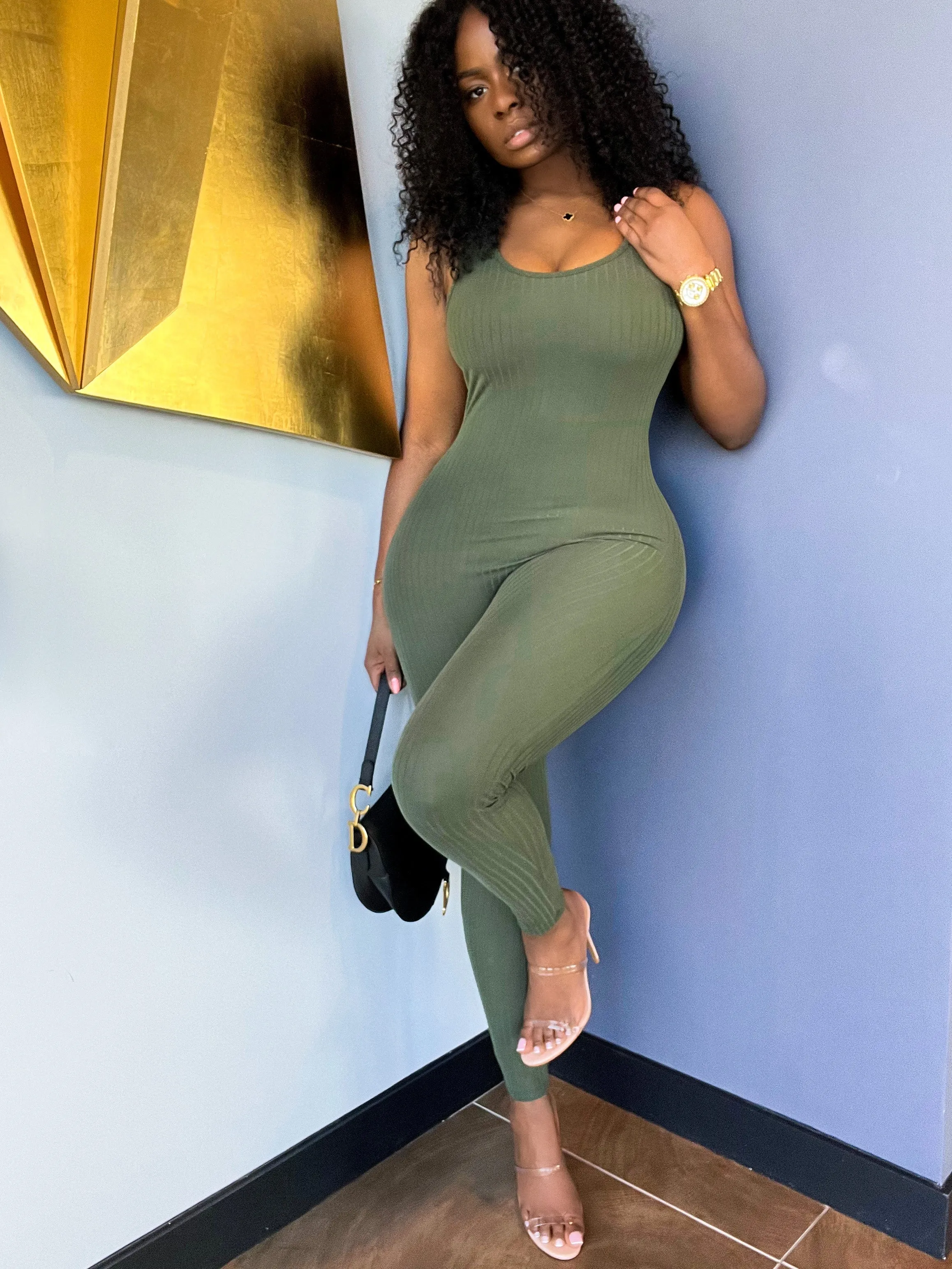 CLASSIC OLIVE | BODYSUIT