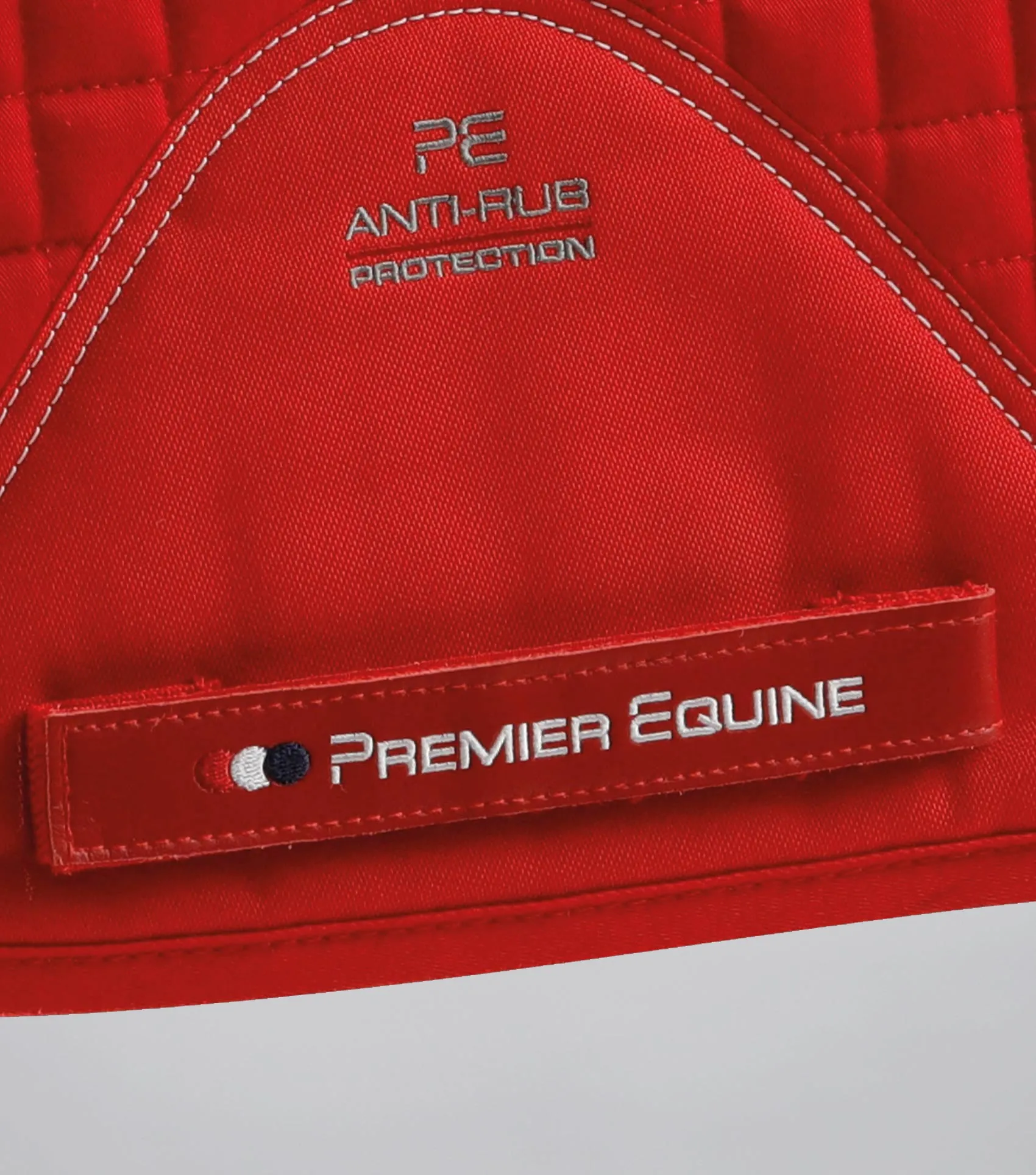 Close Contact Cotton Dressage Saddle Pad Red