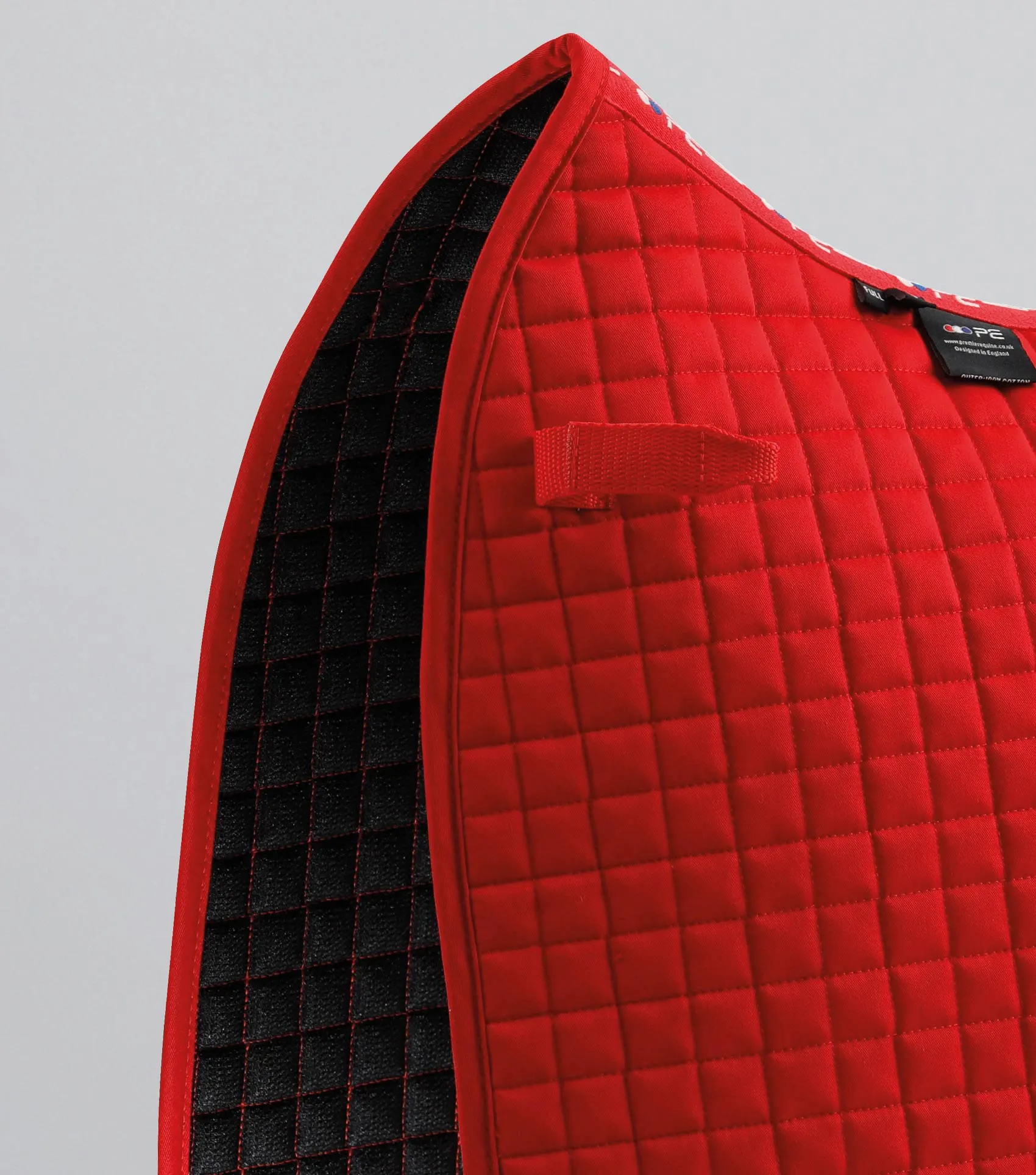 Close Contact Cotton Dressage Saddle Pad Red