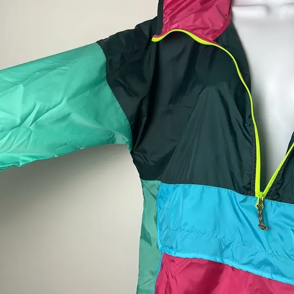 Cotopaxi Women’s Teca Windbreaker Halfzip Size M Lightweight Packable Hiking