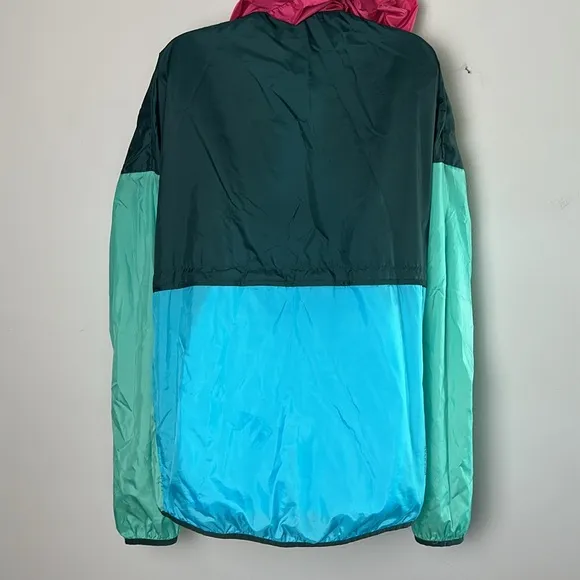 Cotopaxi Women’s Teca Windbreaker Halfzip Size M Lightweight Packable Hiking