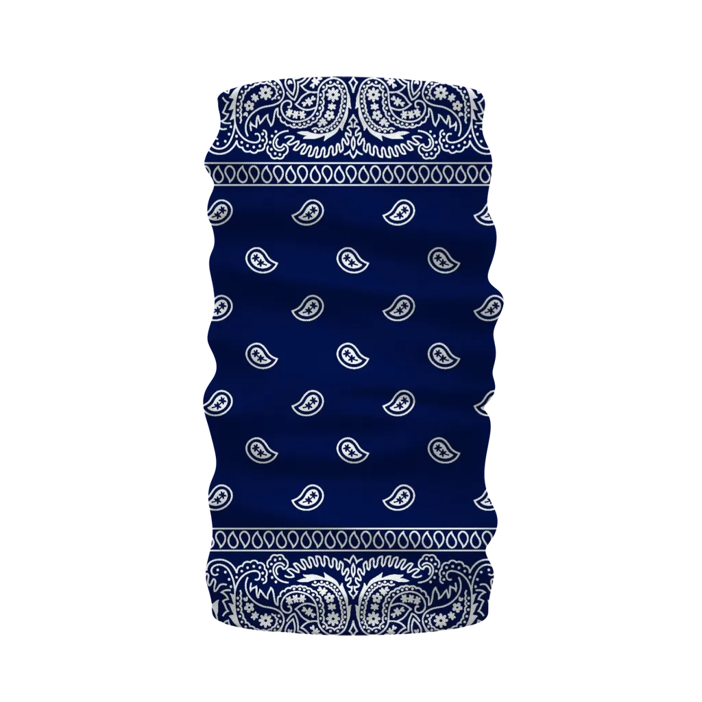 Crip Cuz Blue Bandana Neck Warmer Morf Scarf