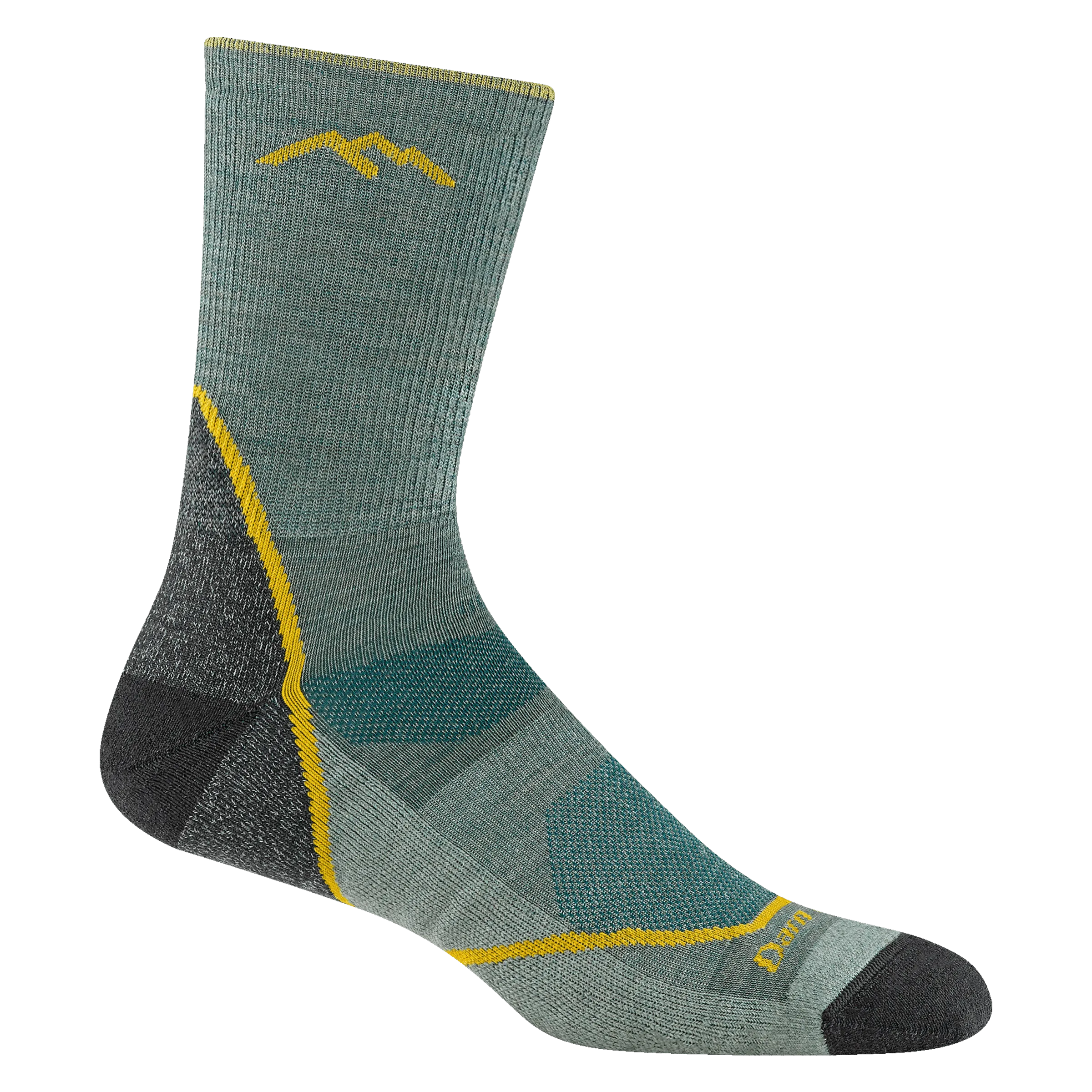 Darn Tough Mens Light Hiker Micro Crew Lightweight Socks