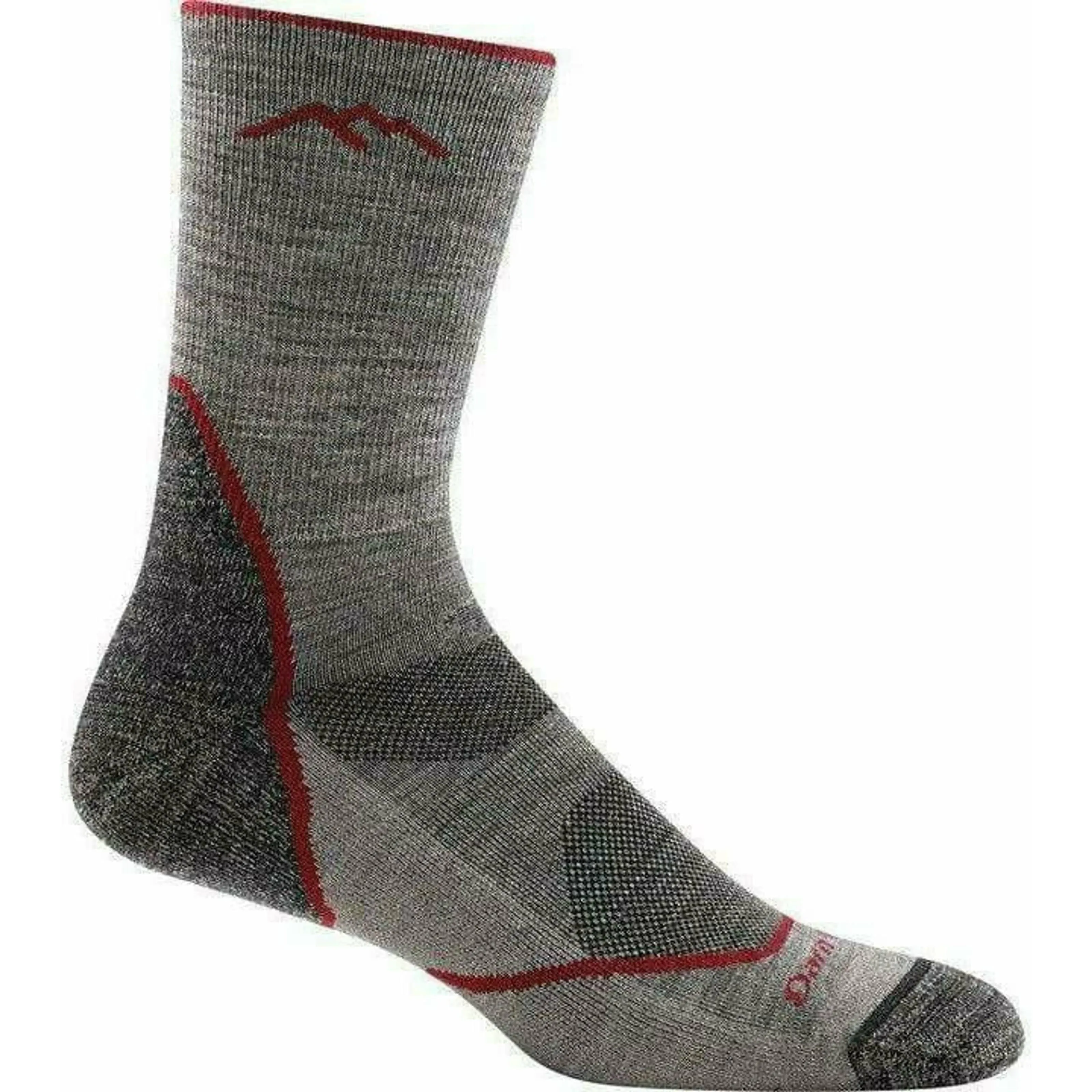 Darn Tough Mens Light Hiker Micro Crew Lightweight Socks