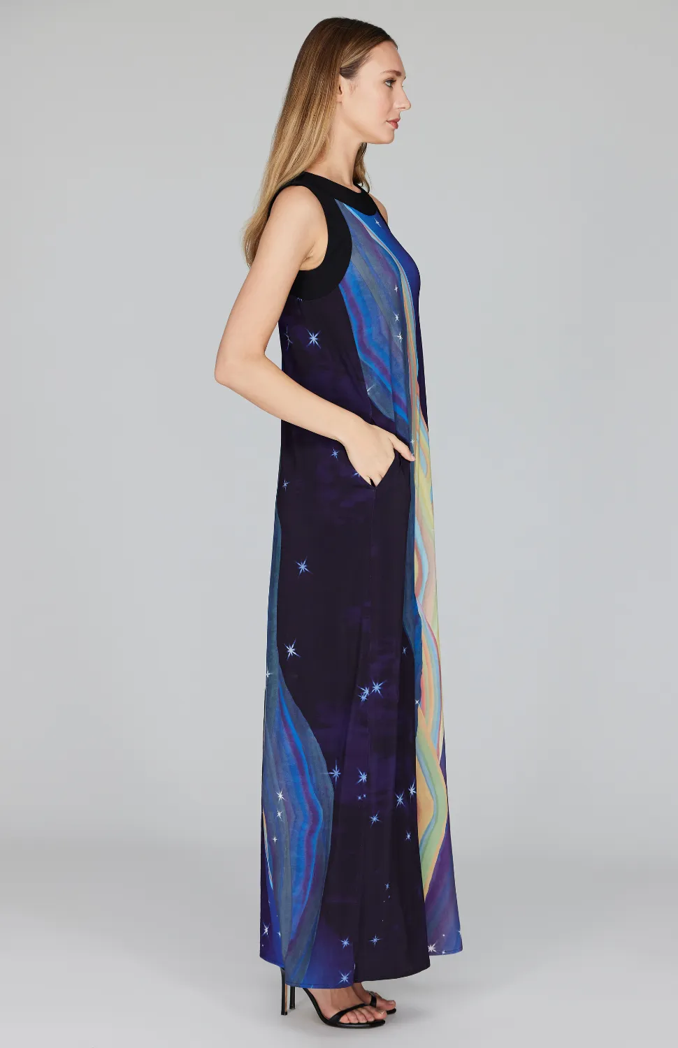 Desert Dreams Long Sleeveless Dress