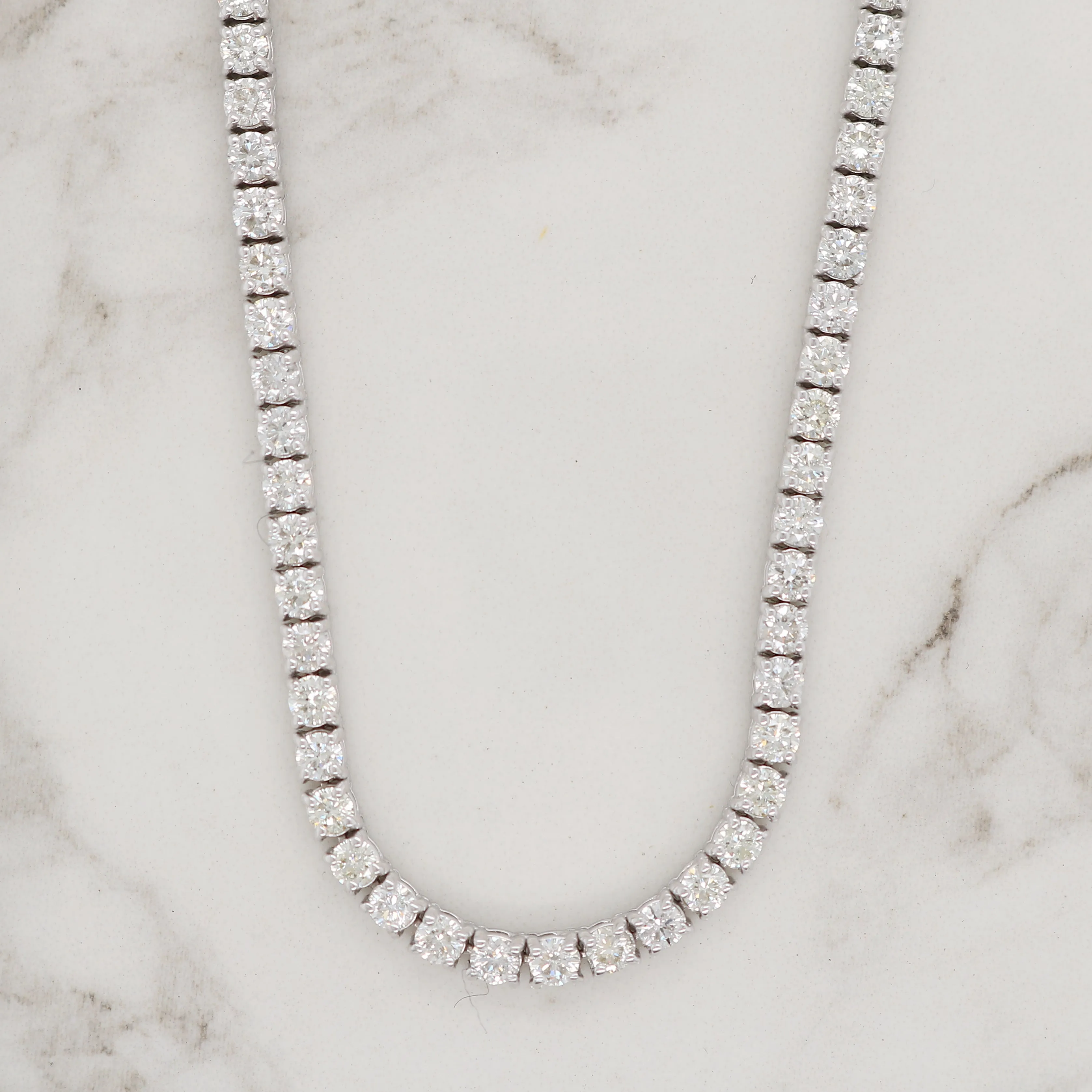 Diamond Tennis Necklace - 7ct