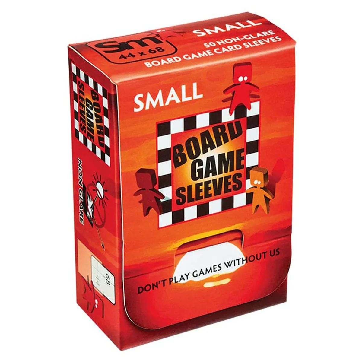 Dragon Shield Board Game Sleeves Clear Non Glare Small 44x68mm 50ct