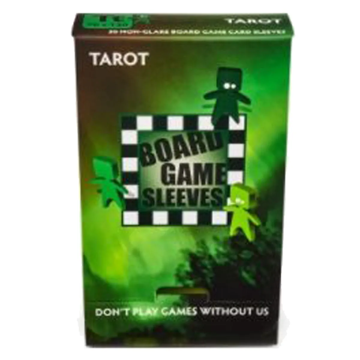 Dragon Shield Board Game Sleeves Clear Non Glare Tarot 70x120mm 50ct