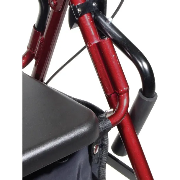 Duet Rollator/Transport Chair with 8" Casters